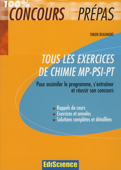TOUS LES EXERCICES DE CHIMIE MP-PSI-PT [PDF]